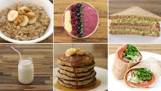 9 Healthy Breakfast Recipes to Boost Your Energy [upl. by Htebazie]