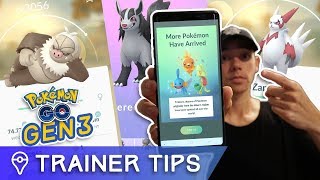 GEN 3 IS HERE NEW POKÉMON ARE APPEARING IN POKÉMON GO [upl. by Tabor]