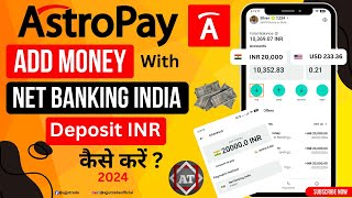 How To Deposit Money in Astropay  Astropay Money Add Kaise Kare Astropay Me Paisa Kaise Add Kare [upl. by Knight]