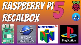 Recalbox Retro Gaming Raspberry Pi 5 Saturn PS1 PSP amp N64 test [upl. by Eserehs627]