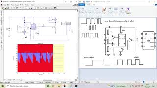 INTEGRADO 555 EN PWM  modulación por ancho de pulso [upl. by Adniroc]