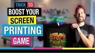 Boost Your Screen Printing Game with This Simple Trick [upl. by Bovill]