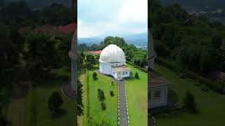 Teropong Bintang Bosscha Lembang  Bosscha Observatory infobandungbarat wisatabandung [upl. by Nylodnew]