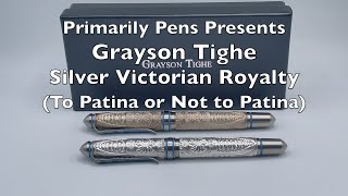 Grayson Tighe Sterling Silver Victorian Royalty showcasing natural patina [upl. by Cock]