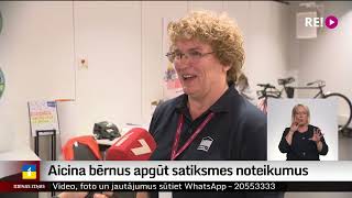 Aicina bērnus apgūt satiksmes noteikumus [upl. by Landy]