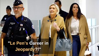 Marine Le Pen’s TrumpStyle Defense Political Trial or Real Scandalquot  US News amp Updates [upl. by Athiste]