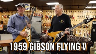 IS THIS A REAL 1959 GIBSON FLYING V  Joe Bonamassa amp Norm at Norman’s Rare Guitars [upl. by Livi]