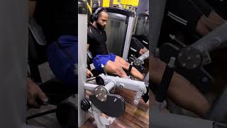 Ejercicio 🏋️‍♀️ de cuádriceps y femorales en el gym 💪 [upl. by Acihsay]