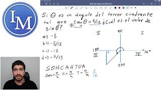 Trigonometría básica en un problema [upl. by Llesig]
