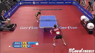 European Championships Timo BollPär Gerell [upl. by Dranrev668]