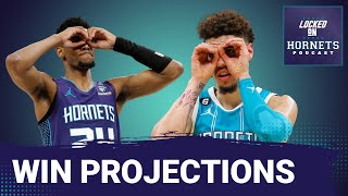 Charlotte Hornets ESPN win projections amp Roster Shakeups as Training Camp Nears nba podcast [upl. by Danby]