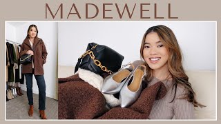 MADEWELL 50 OFF BLACK FRIDAY SALE PICKS My Favorite Winter New Arrivals try on haul [upl. by Teirtza]