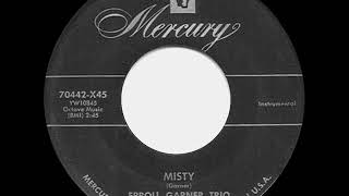 1954 HITS ARCHIVE Misty  Erroll Garner Trio original version [upl. by Alemahs]