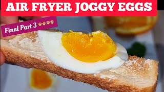 PERFECT AIR FRYER SOFT BOILED EGGS FOR BREAKFAST HOW TO COOK EGG IN THE AIRFRYER [upl. by Harwell]