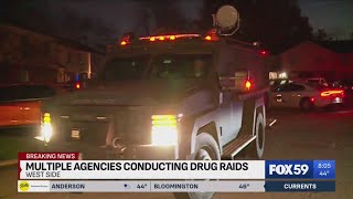 DEA targets substantial drug trafficking operation in central Indiana sweep [upl. by Aenej]