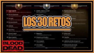 TODOS LOS RETOS ALCATRAZ INFERNAL ZOMBIES BLACK OPS 4 [upl. by Havelock]