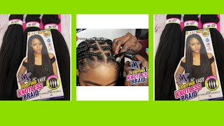 3X I DEFINED EASY KNOTLESS BRAID [upl. by Wyatt]