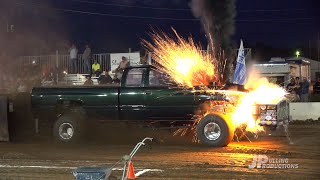 Tractor amp Truck Pulling Mishaps  2022  Wild Rides amp Fires [upl. by Red]