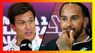 Toto Wolff has ruthlessly honest wish for Lewis Hamilton as Mercedes exit nears [upl. by Copp]