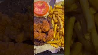 5 star Hungry man burger Lollygaggers sports pub amp grill Wildwood FL [upl. by Hamburger]