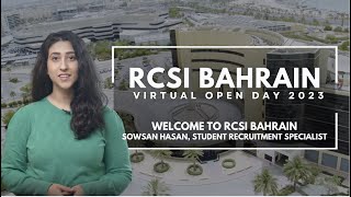 Welcome to RCSI Bahrain  Sowsan Hasan [upl. by Anagrom]