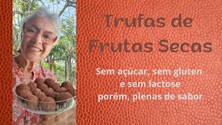 Trufas de Frutas Secas [upl. by Olegnalehcim]