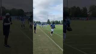 Tennessee Titans wide receivers Calvin Ridley Treylon Burks Tyler Boyd at camp titanup titans [upl. by Adnamahs407]