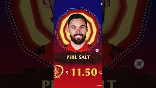 Welcome to RCB psalt🥰shortsvideotrendingyoutubeshortscricketroyalchallengersbangaloreyoutube [upl. by Eadrahc960]