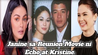 JANINE GUTIERREZ REAKSYON SA REUNION MOVIE NINA JERICHO ROSALES AT KRISTINE HERMOSA [upl. by Edora]