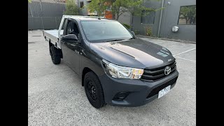 2018 Toyota Hilux Workmate Walkaround [upl. by Hollenbeck]