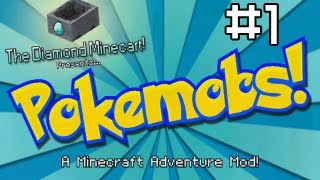 Minecraft Pokemobs Adventure Mod 1 The Journey Begins [upl. by Korrie]