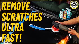 How To Remove Paint Scratches QUICKLY In Two Steps With The TORQ R  Chemical Guys [upl. by Padegs]