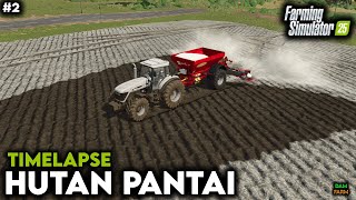 Buying a fertilizer spreader liming amp canola harvest contracts  FS25 Timelapse Hutan Pantai  2 [upl. by Atiuqer]