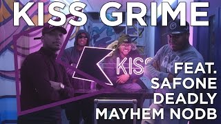 Safone Deadly Mayhem NODB DaMenzDem Freestyle  Chat  KISS Grime with Rude Kid [upl. by Ociredef122]