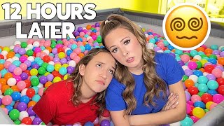 LAST TO LEAVE THE BALL PIT CHALLENGE 😱🤞🏼 KAYLA VS KALLI [upl. by Krystalle479]