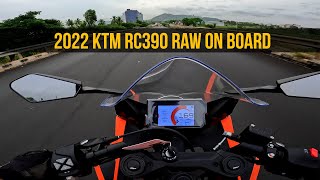 KTM RC 390  RAW on board [upl. by Lane]