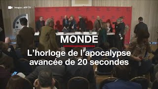 Horloge de l’apocalypse  il est maintenant 23 h 58 et 20 secondes [upl. by Valleau807]