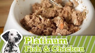 Hundefutter Test  Nassfutter Fish and Chicken von Platinum [upl. by Blaise]