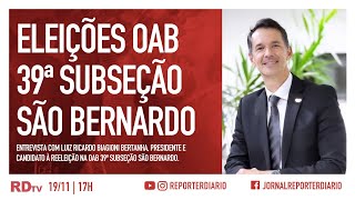 Eleições OAB39ª Subseção São Bernardo [upl. by Ulrikaumeko]