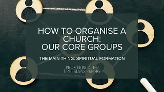 Proverbs 4 19 Ephesians 41416 How to organise a Church Spiritual Formation 14th April 2024 [upl. by Harlen]