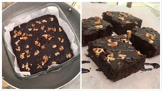 The Fudgiest Eggless Chocolate Brownie in Kadai  No Oven No Egg  Easy Brownie Recipe Without Oven [upl. by Malarkey]