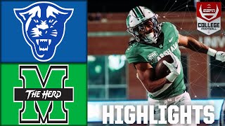 Georgia State Panthers vs Marshall Thundering Herd  Full Game Highlights  ESPN College Football [upl. by Trescott370]