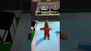 POV bro went flying memes funny roblox [upl. by Monsour]