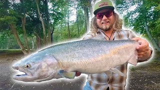 48 Hrs FISHING amp Camping A DEEP River Canyon [upl. by Ma]