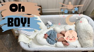 SILICONE Baby Doll Box Opening  Baby Boy reborn rebornbaby siliconebaby [upl. by Nonnahs]