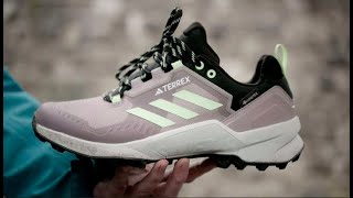 Closer look Adidas Terrex Swfit R3 GoreTex Hiking Shoe features reviewoverview [upl. by Robenia]