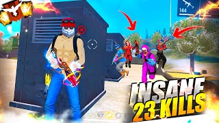 FREEFIRE🔥Solo vs Squad M1887  Scar III 🤯 23 Kills Total  Garena free fire  PK GAMERS freefire [upl. by Eniloj]