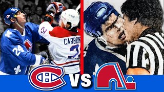 quotThe Most SAVAGE Games I Ever Played Inquot — The CRAZY Nordiques vs Canadiens Rivalry [upl. by Ymme]