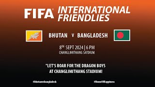 FIFA INTERNATIONAL FRIENDLIESBHUTAN [upl. by Rusell]