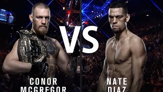 Nate Diaz vs Conor McGregor 3 free fight ufc [upl. by Lilias948]